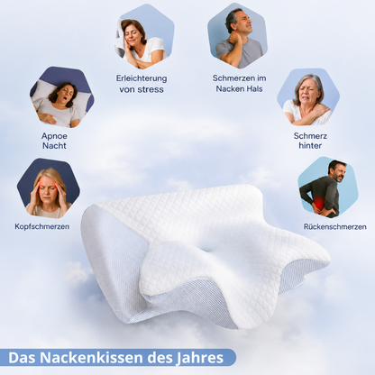 OrthoSleep™ – Ergonomisches Nackenkissen