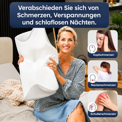 OrthoSleep™ – Ergonomisches Nackenkissen