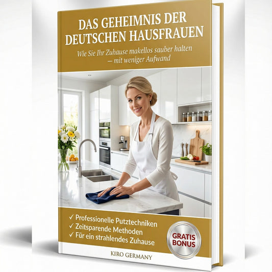 Geheimnis der Hausfrauen: Wie man das Zuhause mit weniger Aufwand makellos hält